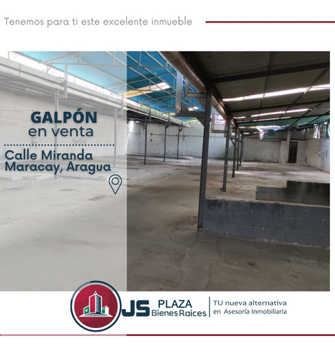 Imagen 1 de 9 de Galpón En Venta/ Zona Céntrica De Maracay/ 04128859981