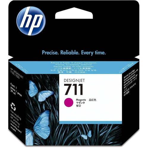 Cartucho Hp 711 Cz131a Magenta 29ml Original Cx 1 Un