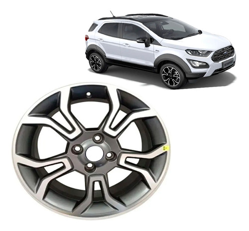 Jogo De Rodas Aro 17 Ford Ecosport Titanium Freestyle 4x108