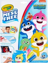 Comprar Set Libro Para Colorear De Baby Shark Con Plumones - Crayola