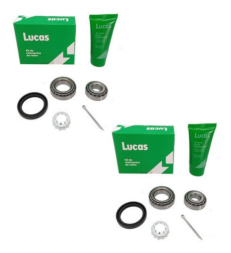 Kit Rolamentos Rodas Traseira Lkb4529 Gol Trw Trw