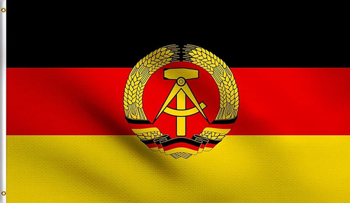 Bandera De Alemania Oriental De La República Dem 90 X 150 Cm