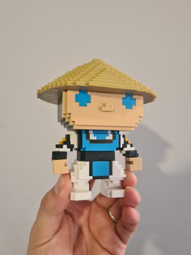 Funko Pop! 8-bit Raiden 14 Gamestop Exclusivo Mortal Kombat (Usado)