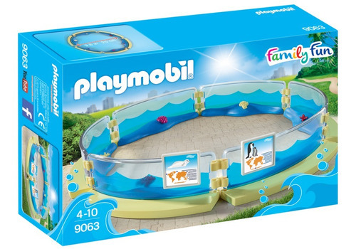 Brinquedo Playmobil Cercado Para Aquário Cenario 9063 Sunny Quantidade De Peças 1