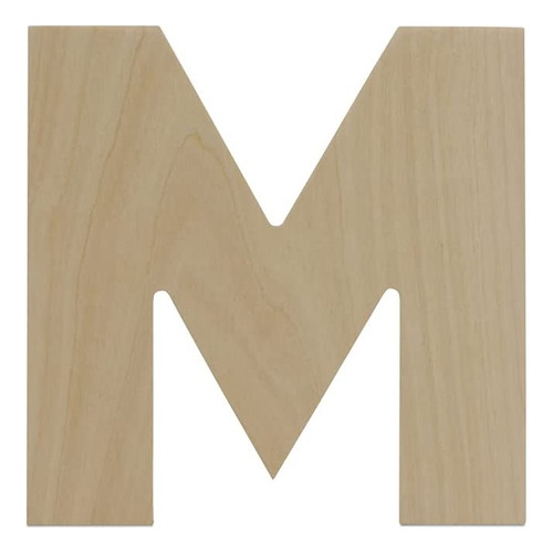 Woodpeckers - Letras De Madera - M - Monograma Decorativo P.