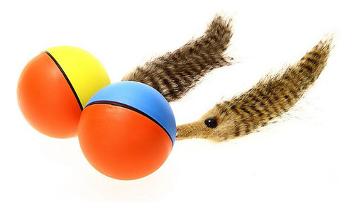 Divertido Castor Doninha Rolando Motor Bola Cachorro Gato