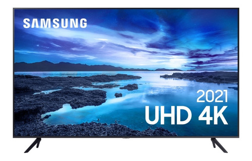 Imagem 1 de 10 de Smart Tv 43 Samsung 43au7700 Uhd Crystal 4k Alexa Built In