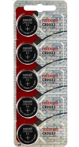 Pila Bateria Cr2032 Lithium Gp Tira De 5 Unidades