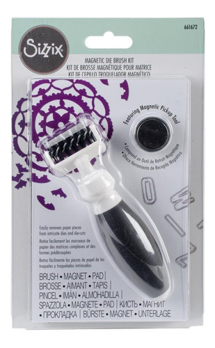 Cepillo Magnético - Die Brush W/ Magnetic Pickup Tool Sizzix