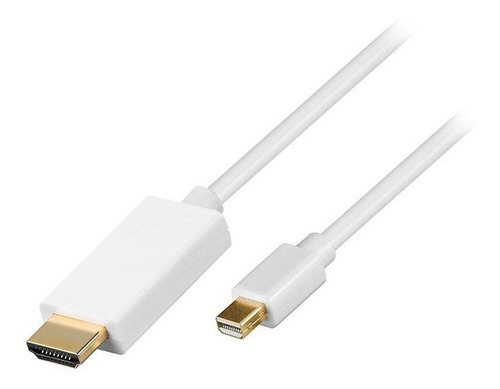 Cable Mini Dp A Hdmi Macho 1.5m / Thunderbolt Para Pc & Mac