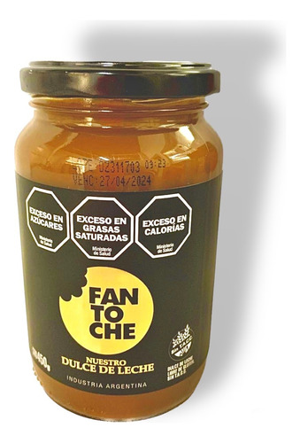 Dulce De Leche Fantoche 450g Sin Tacc +barata La Golosineria