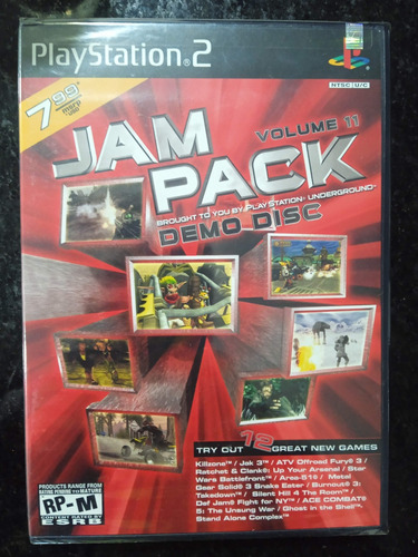 Jam Pack Volumen 11 Ps2 - Playstation 2 Original Nuevo