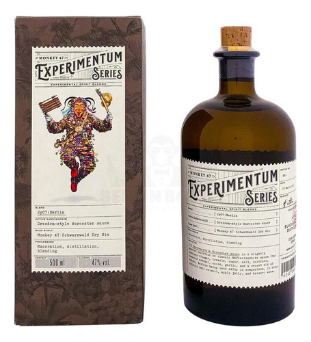 Gin Monkey 47 Experimentum Series Con Estuche Plaza Serrano