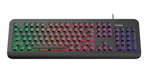 Teclado Gamer Rgb Viewsonic Profesional Ku315 En Español Ch