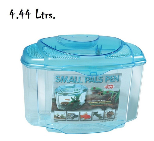 Acuario Small Pals Pen De Plastico Multiuso  De 4.44 Litros