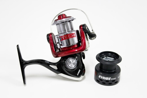 Imagen 2 de 10 de Reel Frontal Tech Kyrios 2 Rulemanes Pesca Pejerrey Spinning