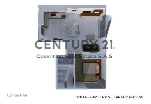 Imagen 15 de 16 de Venta Departamento 2 Ambientes Villa Luro