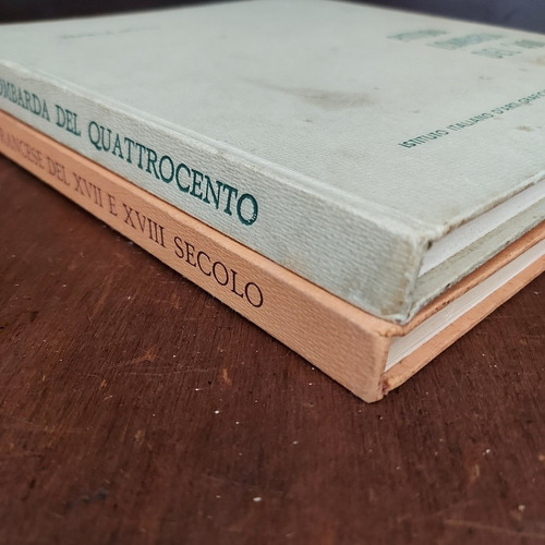 Imagem 3 de 10 de Livros Italianos Pittura Lombarda E Pittura Francese