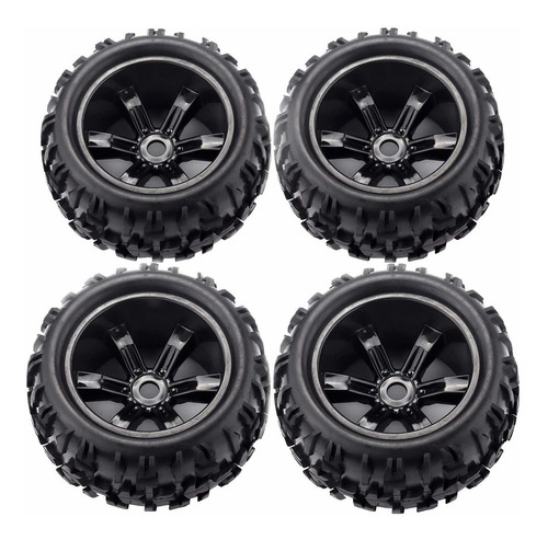 Rc Station 17mm Hex Rc Wheels And Tires 1/8 Scale Rc Monster