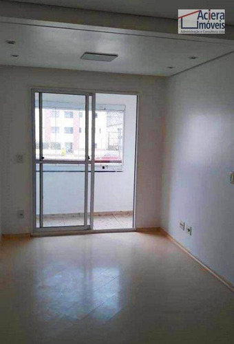 Imagem 1 de 30 de Apartamento Com 2 Dormitórios Para Alugar, 50 M² Por R$ 1.350,00/mês - Jardim Europa - Cotia/sp - Ap0471