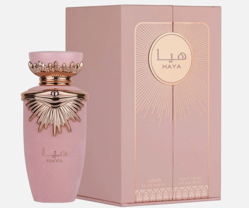 Set Lattafa Dama Haya De 100 Ml Mas Spray Corporal 150 Ml