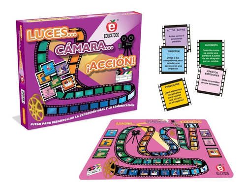 Juego Luces, Cámara, Acción, Educatodo, M-0450