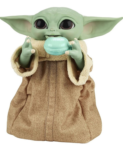 Baby Yoda Interactivo 23,4 Cm Con Más De 40 Combinaciones 
