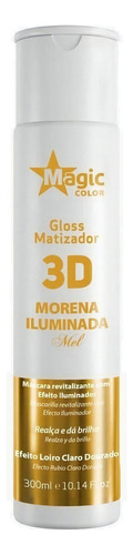 Gloss Matizador 3d Morena Iluminada Mel Magic Color Dourado