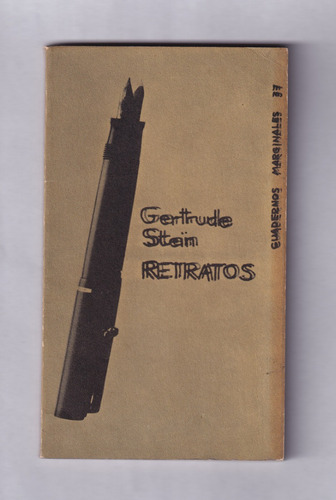 Gertrude Stein Retratos Libro Usado Tusquets
