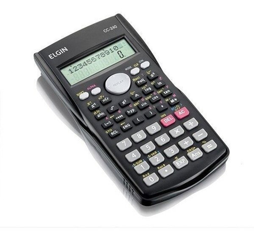 Calculadora Cientifica 240 Funcoes 12dig.visor 2 Linh Elgin