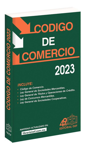 Código De Comercio 2023 (económica) Isef +