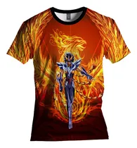 Comprar Playera Hombre Anime Caballeros Del Zodiaco Full Print 