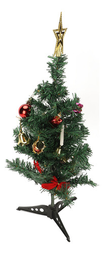 Mini Árbol De Navidad De Mesa De 19.7 Pulgadas Decorado Arti