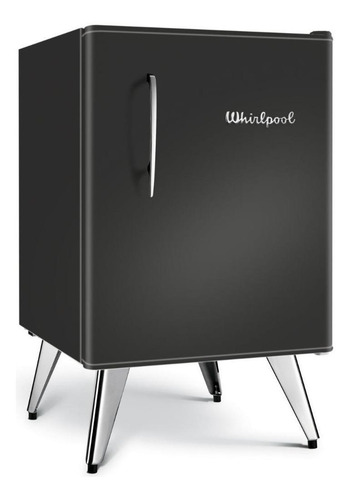 Heladera minibar Whirlpool WRA09 black 76L 220V