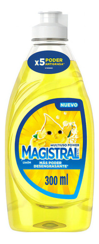 Magistral Detergente Multiuso Limón X 300 Ml