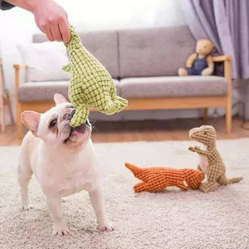 3 Piezas Indestructibles De Robust Dino, Perros Y Gatos Inte