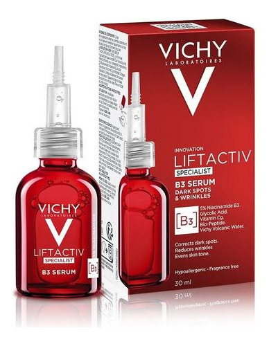 Imagen 7 de 7 de Sérum B3 Serum Anti-manchas Vichy Liftactiv Supreme día/noche de 30mL