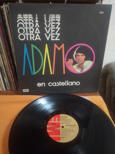 Adamo En Castellano Otra Vez Vinilo Lp