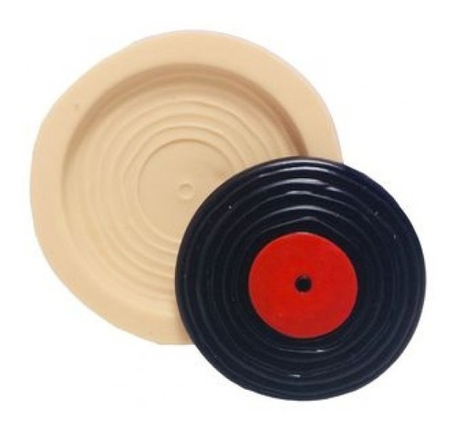 Molde De Silicone Disco De Vinil Para Decorar