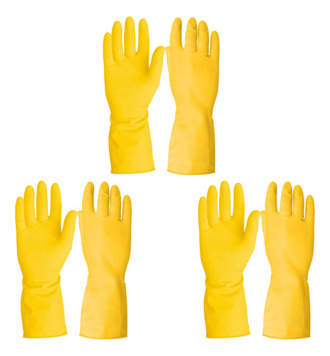 Guantes De Látex Para Limpieza, Pretul