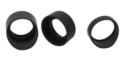 Protectores Oculares De Goma Para Microscopio, 3 Unidades, S