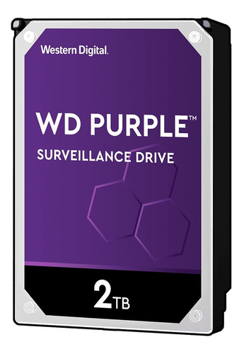 Disco Rigido 2tb Western Digital Purple Dvr Seguridad Sata