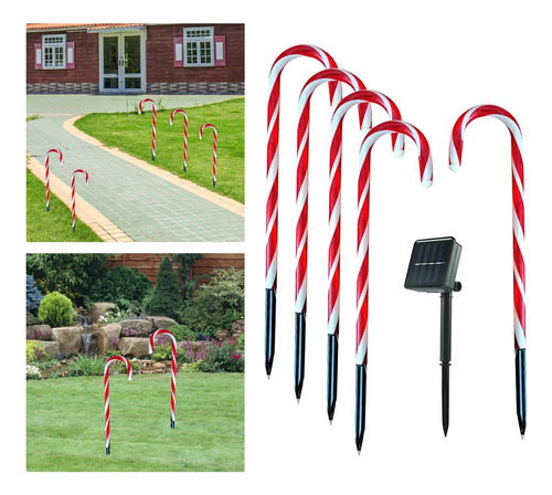 Lámparas Led De Navidad Adornos Luces De Energía Solar De