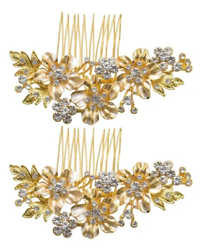 Peinetas Vintage De Cristal De Imitación Para Bodas Y Novias
