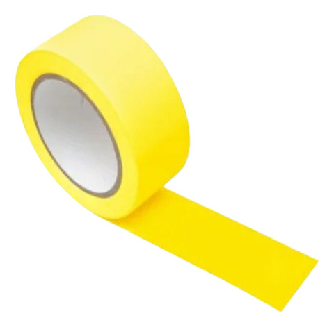 Fita Demarcação De Solo 48mm X 30m Adesiva Demarcar Áreas Co