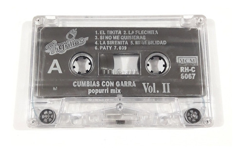 Los Tigrillos - Cumbias Con Garra - Vol. Ii / Casete (Usado)
