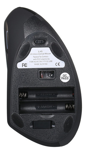 Mouse Vertical Inal?mbrico De 2.4g Para Zurdos