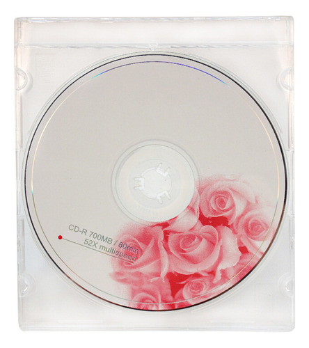 10 Fundas Transparentes Para Dvd, Cajas De Almacenamiento De