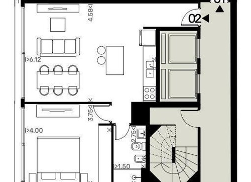 Imagen 1 de 1 de Apartamento De Un Dormitorio En Venta, Pocitos Ref Ap4763764