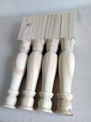 4 Patas Torneadas 45 Cm